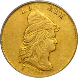 1796 $2.50 Bust. No Stars PCGS EF45