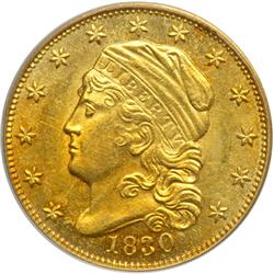1830 $2.50 Capped Head PCGS MS63