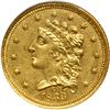 Image 1 : 1839-C $2.50 Classic Head NGC MS61