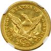 Image 2 : 1852-C $2.50 Liberty NGC MS60