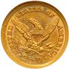 Image 2 : 1870-S $2.50 Liberty NGC AU58