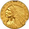 Image 1 : 1913 $2.50 Indian NGC AU55