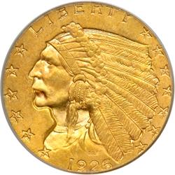 1926 $2.50 Indian PCGS MS64