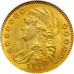 1256- 1812 $5 Bust NGC MS65