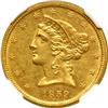 Image 1 : 1859-C $5 Liberty NGC MS60