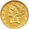 Image 1 : 1893-O $5 Liberty NGC MS61