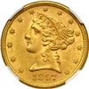 Image 1 : 1897 $5 Liberty NGC MS62