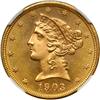 Image 1 : 1903-S $5 Liberty NGC MS64