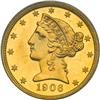 Image 1 : 1906 $5 Liberty PCGS PF62 CAM