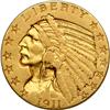 Image 1 : 1911-S $5 Indian