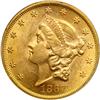 Image 1 : 1867 $20 Liberty PCGS MS61