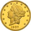 Image 1 : 1907 $20 Liberty NGC PF65CAM