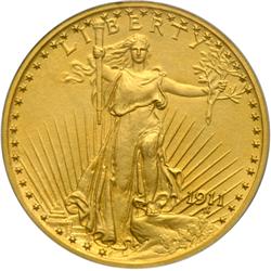 1911 $20 St. Gaudens PCGS Proof 64