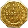 Image 2 : L1849 - 1860 Quarter Dollar Octagonal. BG-730 PCGS MS6