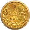 Image 2 : 1871 Quarter Dollar Round BG-809 PCGS MS64