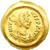 Image 1 : Byzantine Empire. Justin I, 518-527. Gold Tremissis (1.