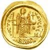 Image 2 : Byzantine Empire. Justin I and Justinian I, 527. Gold S