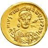 Image 1 : Byzantine Empire. Justinian I, 527-565. Gold Solidus (4