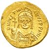 Image 1 : Byzantine Empire. Justinian I, 527-565. Gold Solidus (4