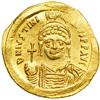 Image 1 : Byzantine Empire. Justinian I, 527-565. Gold Solidus (4