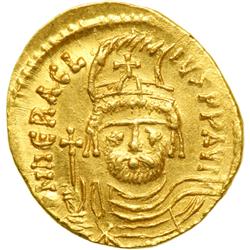 Byzantine Empire. Heraclius, 610-641. Gold Solidus (4.4