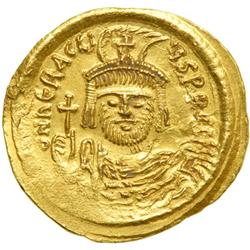 Byzantine Empire. Heraclius, 610-641. Gold Solidus (4.4