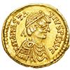 Image 1 : Ostrogothic Kingdom. Theoderic, c. AD 493-526. Gold Tre