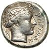 Image 1 : Bruttium, Rhegion, c. 410 BC. AR Tetradrachm (17.3 g)