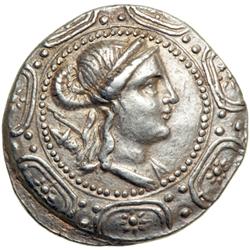 Macedonia as a Roman Province, c. 158-149 BC. AR Tetrad