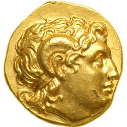 Kingdom of Thrace. Lysimachos, 323-281 BC. Gold Stater