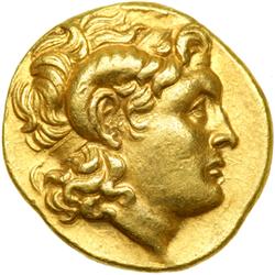Thracian Kingdom. Lysimachos, 323-281 BC. Gold Stater (