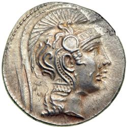 Attica, Athens. New Style Tetradrachm (16.7g), 130 BC