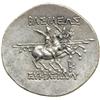 Image 2 : Baktria. Eukratides I, c. 171-145 BC. AR Tetradrachm (1
