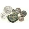 Image 1 : Lot of Five Small Greek Silver Plus Two Greek Bronzes