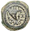 Image 2 : Herod Archelaus, 4 BCE - 6 CE. AE 2 Prutot (18.5 mm)