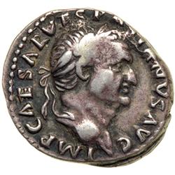 Judaea Capta. Vespasian, A.D. 69-79. AR Denarius, Rome