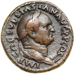 Vespasian, A.D. 69-79. AE Dupondius, Rome Mint, A.D. 71