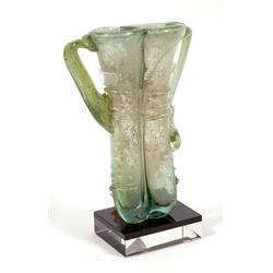 Roman Glass, Double Unguentaria, 3rd-4th Century AD