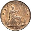 Image 2 : Great Britain. Farthing, 1861