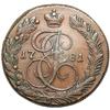 Image 1 : Russia. 5 Kopeks, 1781-