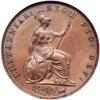 Image 2 : Great Britain. Halfpenny, 1853