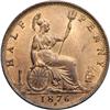 Image 2 : Great Britain. Halfpenny, 1876-H