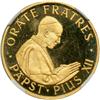 Image 1 : Italian States - Papal/Roman States. Gold Medal, 1958