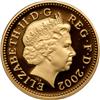 Image 1 : Great Britain. Penny Struck in Proof (22ct) Gold, 2002