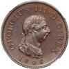 Image 1 : Great Britain. Bronzed Proof Farthing, 1806