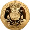 Image 2 : Great Britain. Gold Proof 20 Pence, 2002
