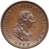 Image 1 : Great Britain. Bronzed Proof Farthing, 1799