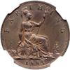 Image 2 : Great Britain. Bronze Proof Farthing, 1885