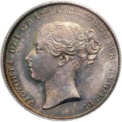 Great Britain. Proof Shilling, 1853
