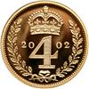 Image 2 : Great Britain. Maundy Set Struck in (22ct) Gold, 2002